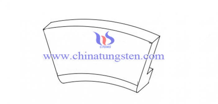 customized tungsten copper part image