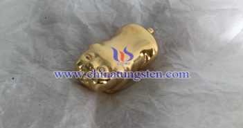 gold plated tungsten alloy pig picture