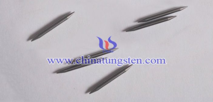 tungsten needle with two tips picture