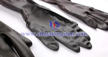 tungsten rubber glove picture