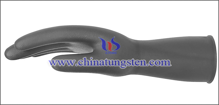 tungsten rubber medical glove image