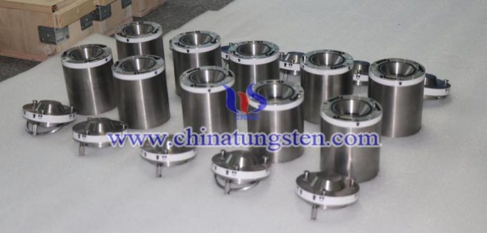 tungsten alloy radioactive source container image