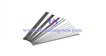 silver tungsten rod image