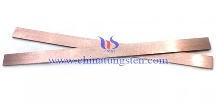 tungsten copper strip picture