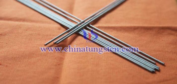 silver tungsten rod picture