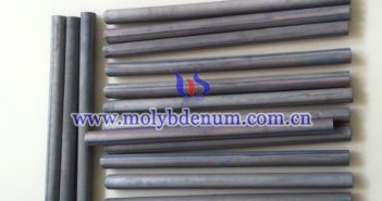 molybdenum-zirconium dioxide glass melting electrodes picture