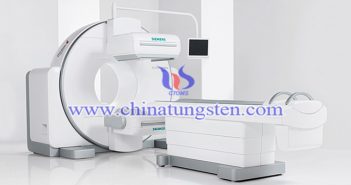 SPECT-CT 스캐너에 적용된 텅스텐 합금 콜리메이터