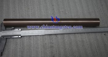 Ø12x200mm钨铜合金棒图片